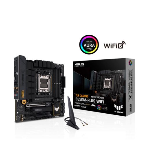 Asus Alaplap - AMD TUF GAMING B650M-PLUS WIFI AM5