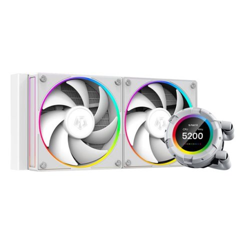 ID-Cooling CPU Water Cooler - Space SL240 WHITE