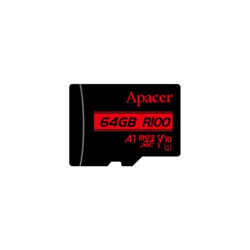 Apacer MicroSD kártya - 64GB microSDXC UHS-I Class10 V10 A1