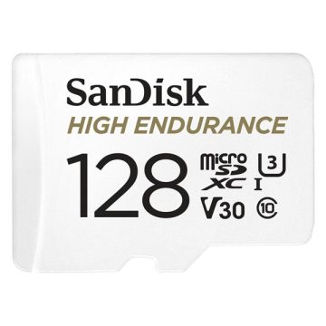 SanDisk MicroSD kártya - 128GB microSDXC High Endurance