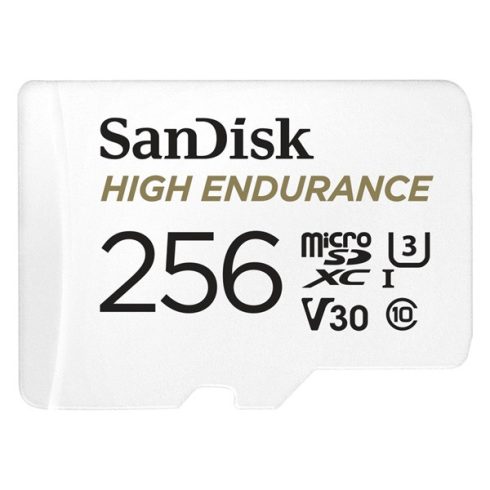 SanDisk MicroSD kártya - 256GB microSDXC High Endurance