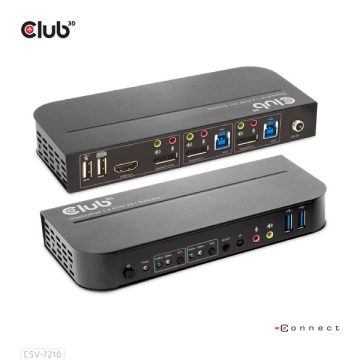 Club 3D KVM Switch - CSV-7210
