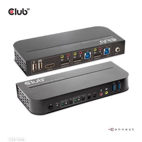Club 3D KVM Switch - CSV-7210