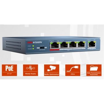 Hikvision Switch PoE - DS-3E0105P-E