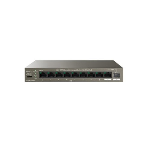 IP-COM Switch PoE - G1110PF-8-102W