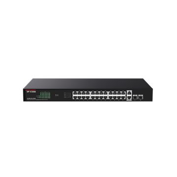 IP-COM Switch PoE - G1128P-24-250W