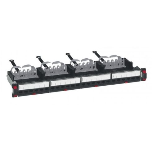 Legrand Patch panel - Cat5e, UTP, 24 portos, 1U, árnyékolatlan