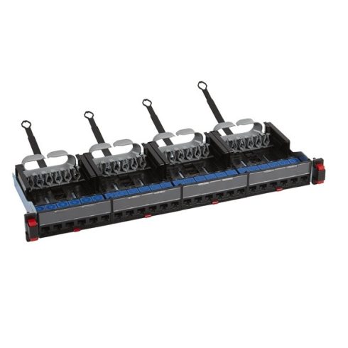 Legrand Patch panel - Cat6, UTP, 24 portos, 1U, árnyékolatlan