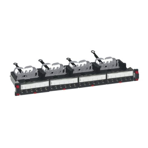 Legrand Patch panel - Cat6, FTP, 24 portos, 1U, árnyékolt,