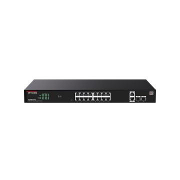 IP-COM Switch Menedzselhető PoE - G2220P-16-250W