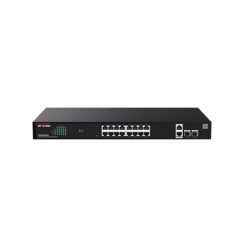 IP-COM Switch Menedzselhető PoE - G2220P-16-250W