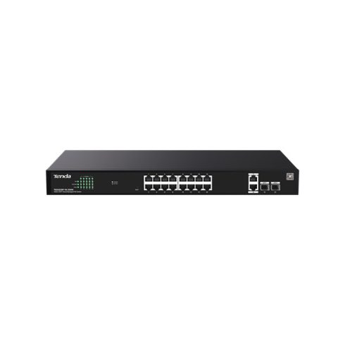 Tenda Switch Menedzselhető PoE - TEG2220P-16-250W