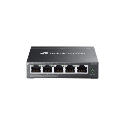TP-Link Switch Menedzselhető PoE - ES205GP