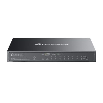 TP-Link Switch Menedzselhető PoE - ES210GMP