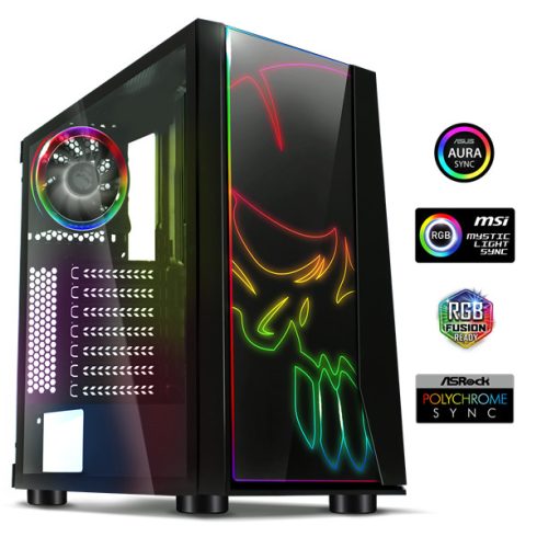 Spirit of Gamer Számítógépház - GHOST ONE RGB