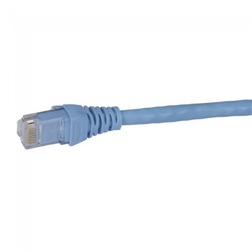 Legrand kábel - Cat6, árnyékolt, F/UTP, 2m, világos kék, réz, PVC, LinkeoC