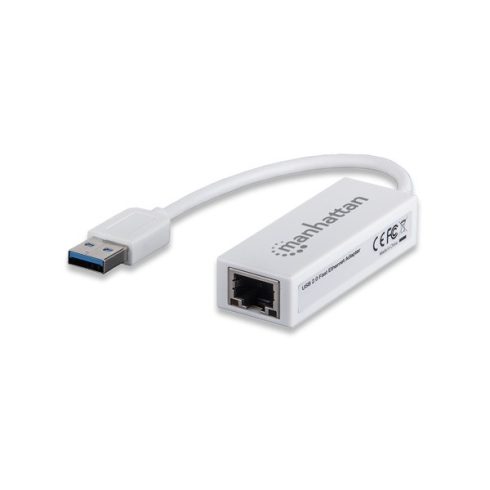 Manhattan Kábel átalakító - USB2.0 to RJ45