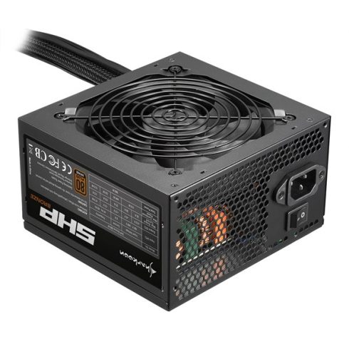 Sharkoon Tápegység - 500W SHP Bronze