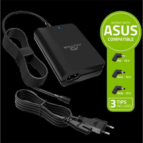 Advance Notebook töltő - Universal Charger for ASUS Laptops