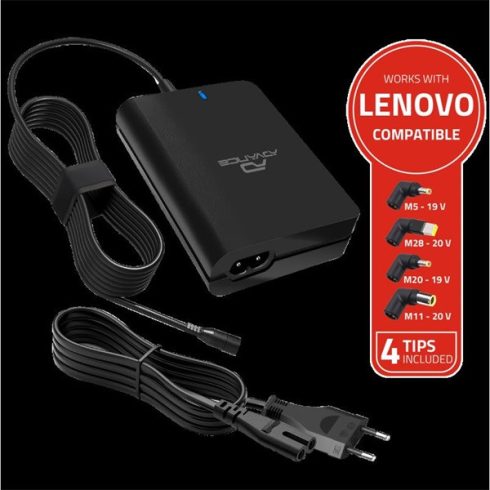 Advance Notebook töltő - Universal Charger for LENOVO Laptops