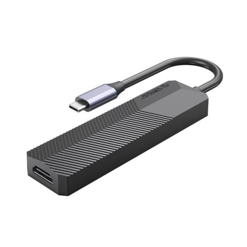 Orico Notebook Dokkoló - MDK-6P-BK /66/(Bemenet: USB-C, Kimenet: 2xUSB-A/HDMI/SD&TF/USB-C, fekete)