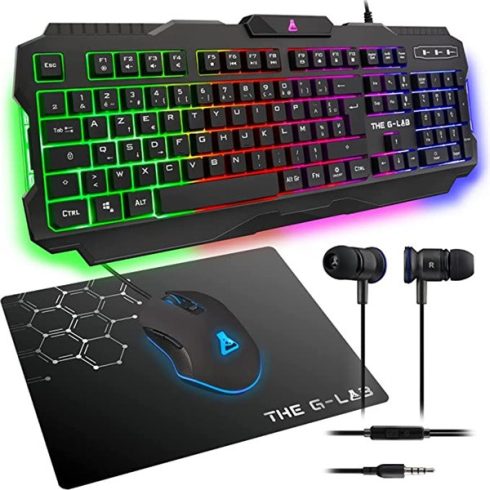 The G-Lab Gaming kit - 4 in 1 COMBO HELIUM HU