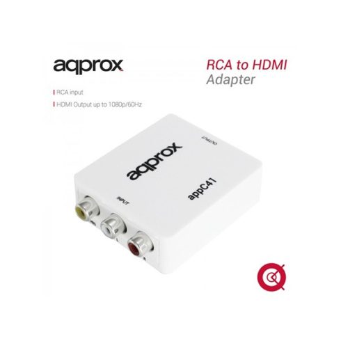 APPROX Átalakító - RCA to HDMI adapter
