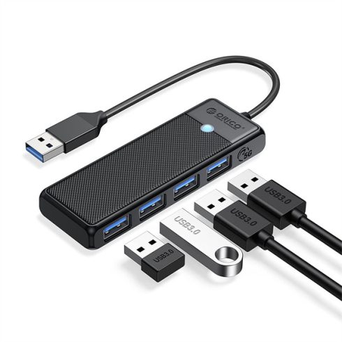 Orico USB3.0 Hub - PAPW4A-U3-015-BK