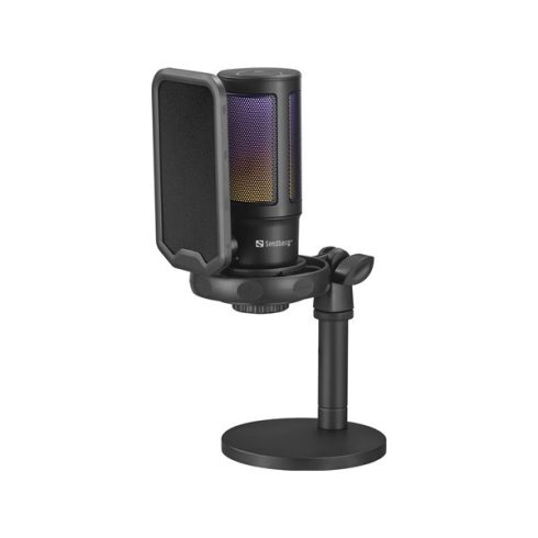 Sandberg Mikrofon - Streamer USB Microphone RGB