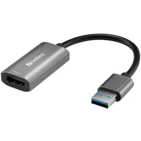 Sandberg Kábel Átalakító - HDMI Capture Link to USB