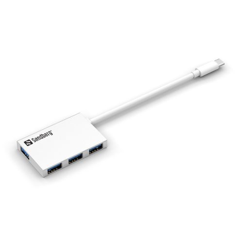 Sandberg USB Hub - USB-C to 4xUSB3.0 Pocket Hub