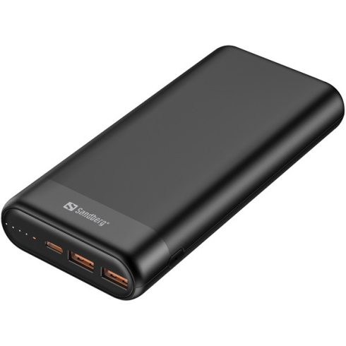 Sandberg Akkubank - Powerbank 20000 PD65W+2xQC3.0