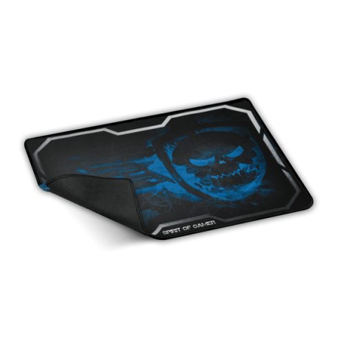 Spirit of Gamer Egérpad - SMOKEY SKULL Blue