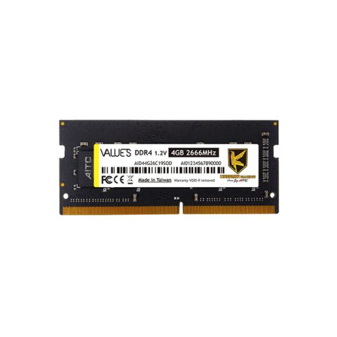 Kingsman Memória Notebook - 4GB DDR4