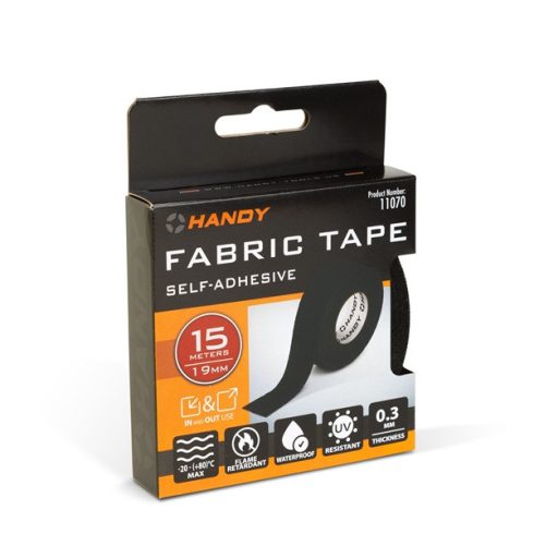 Handy öntapadós textil szalag - kábelkorbácsokhoz - 11070