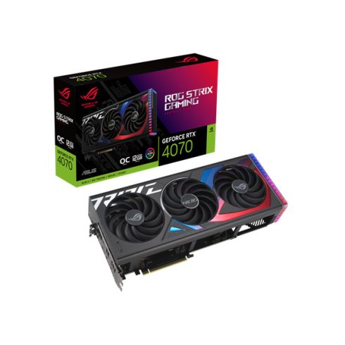 Asus Videokártya - nVidia ROG-STRIX-RTX4070S-O12G-GAMING