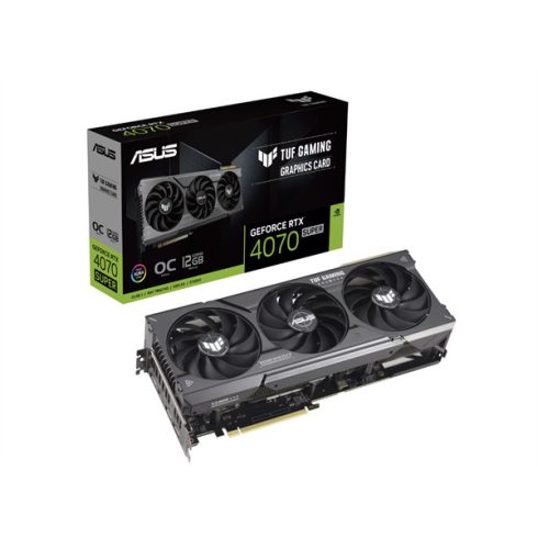 Asus Videokártya - nVidia TUF-RTX4070S-O12G-GAMING